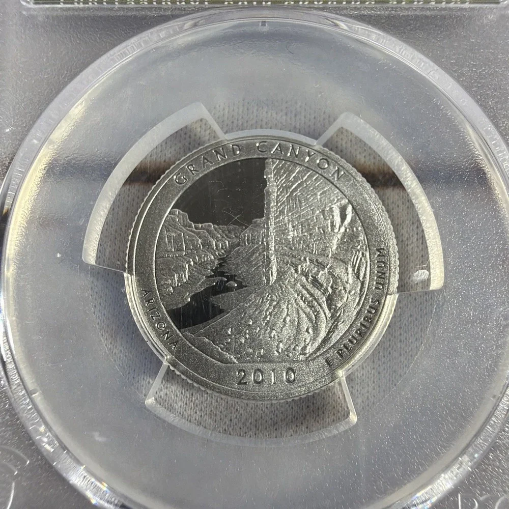 2010-S Grand Canyon National Park Quarter — PCGS PR69DCAM - Picture 3 of 9